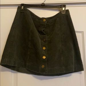 Corduroy skirt